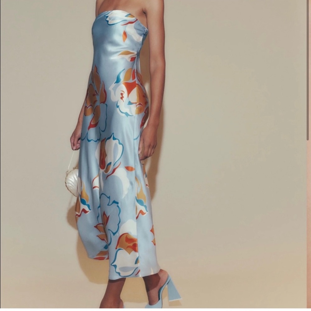 Reformation Joana silk dress